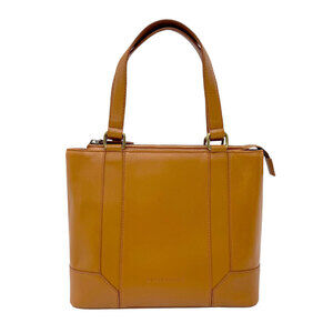 Burberry Handbag Leather Camel